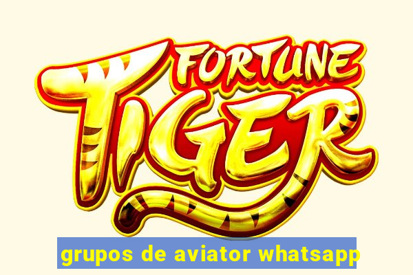 grupos de aviator whatsapp